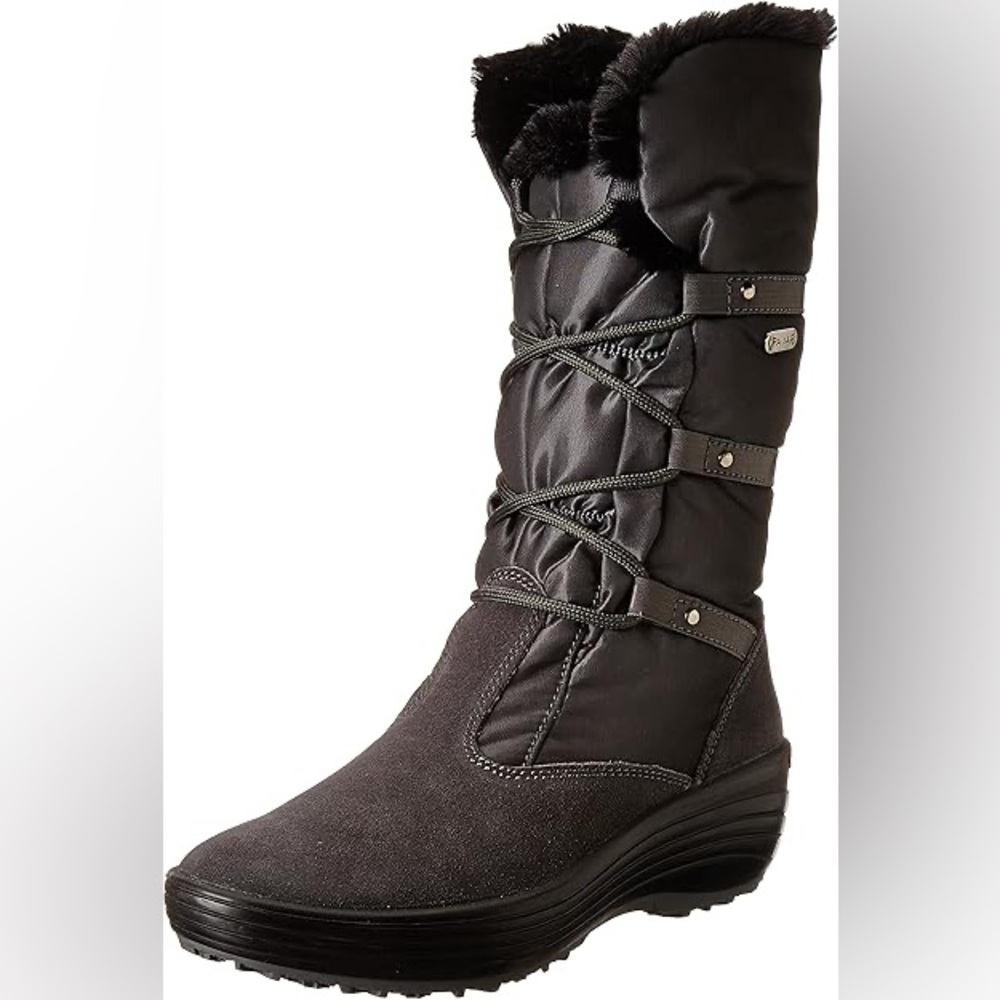 PAJAR CELINE BOOTS SNOW WINTER BLACK EUC SZ 8